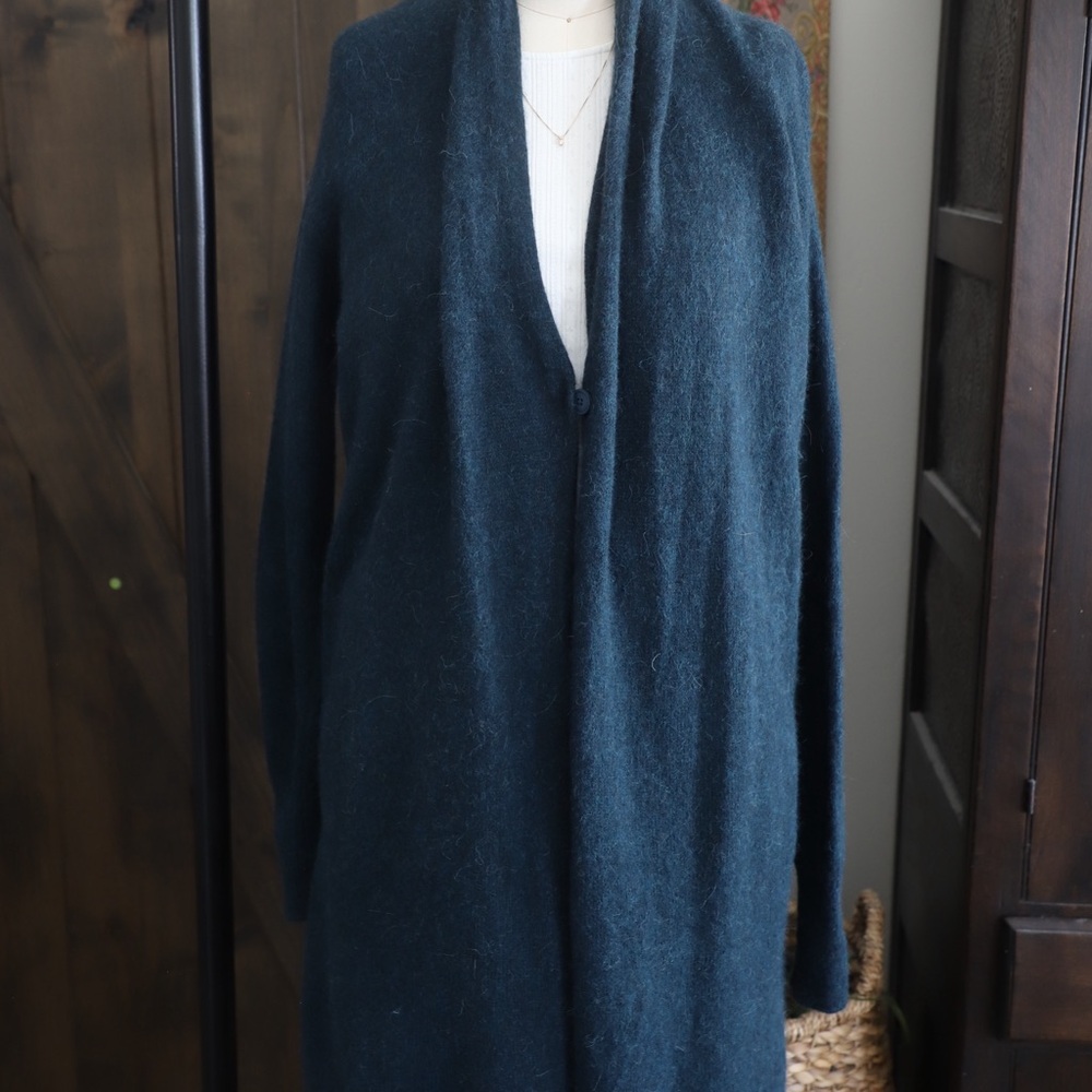 CT Plage 100% alpaca wool duster cardigan